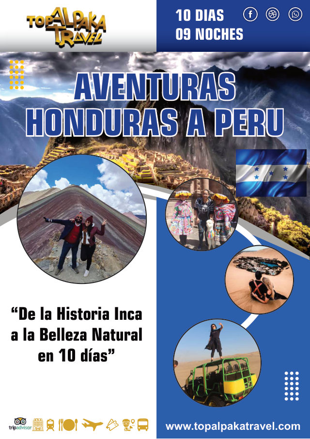 Portada del folleto: Viaje de Honduras a Perú
