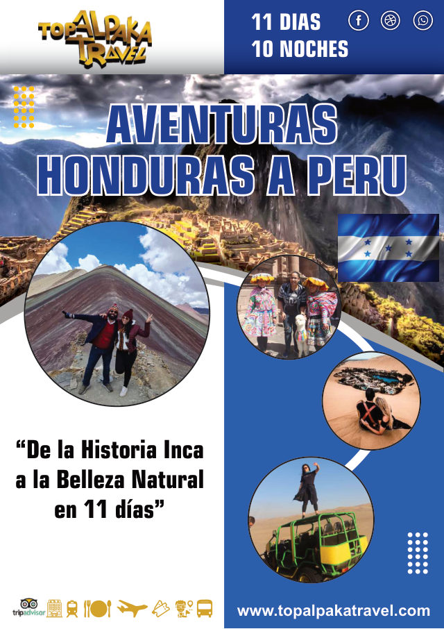 Portada del folleto: Viaje de Honduras a Perú
