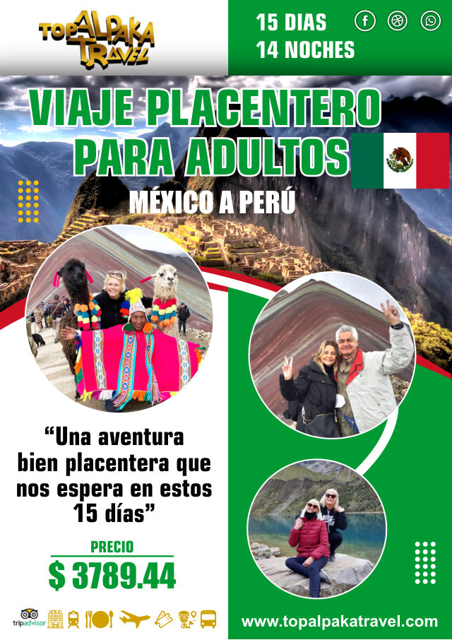 Portada del folleto: Viaje placentero · México